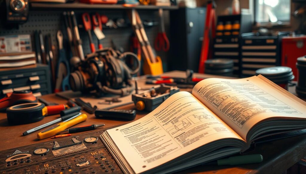 DIY repair guidance using service manual